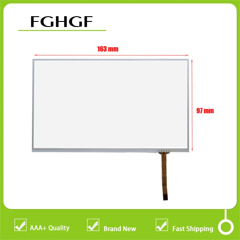 Новый 7 ''сенсорный экран дигитайзер панель для Texet TB-710HD TB-740HD 163*97 мм |