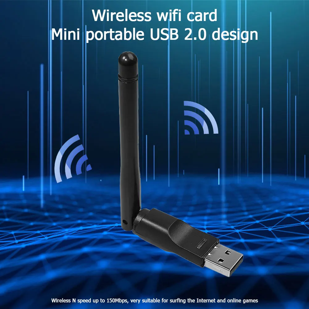 Настольный двухдиапазонный беспроводной Wi Fi адаптер USB 2 0 Wifi ключ 802.11b/G/N 4 ГГц