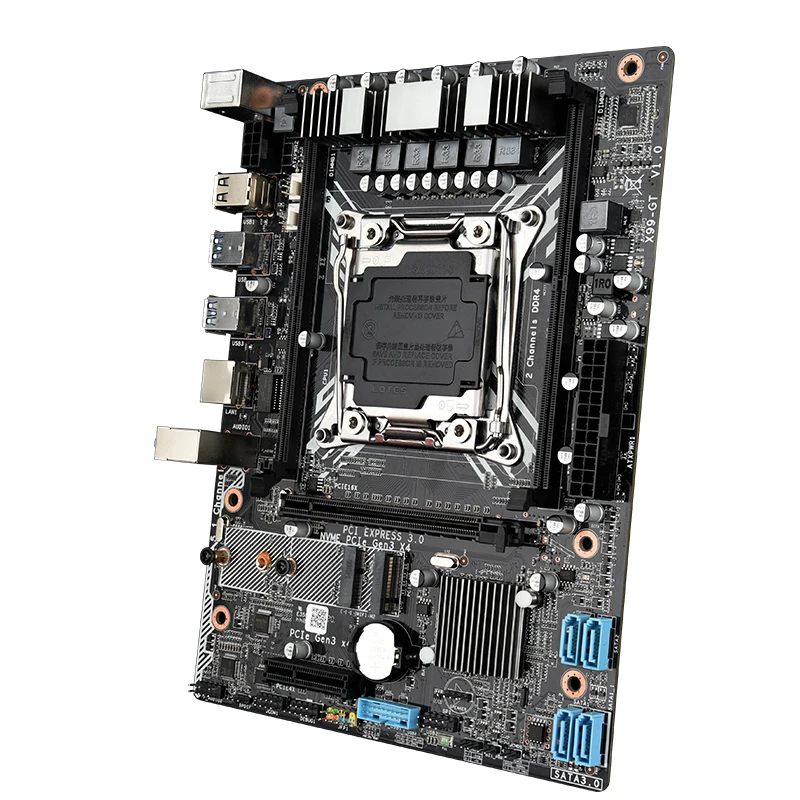 Игровая материнская плата X99 Lga2011 DDR4 ECC для настольного ПК Xeon E5 2620 V3 V4 2678 LGA 2011 M.2 NVME