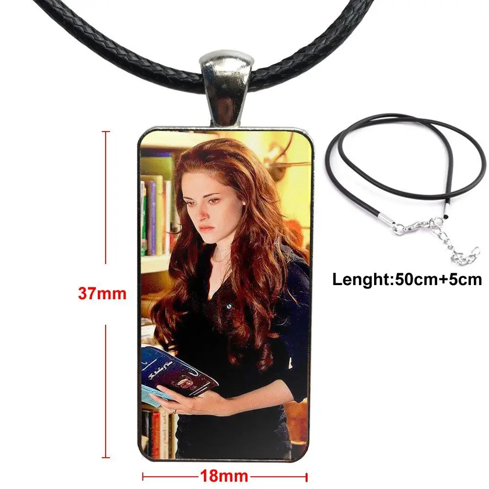 Женское вечернее ожерелье Bella In The Twilight Saga длинная цепочка прямоугольное