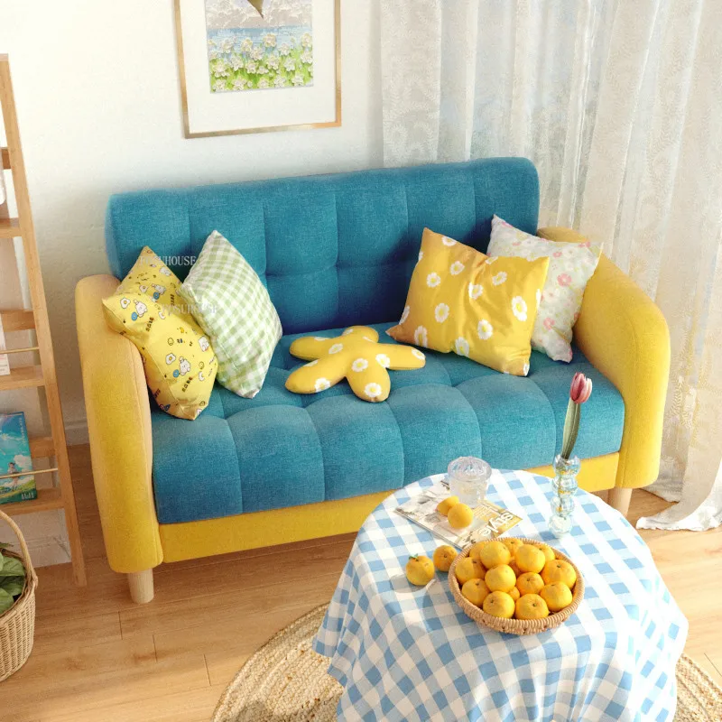 Диваны для маленькой квартиры в скандинавском стиле домашняя мебель современное