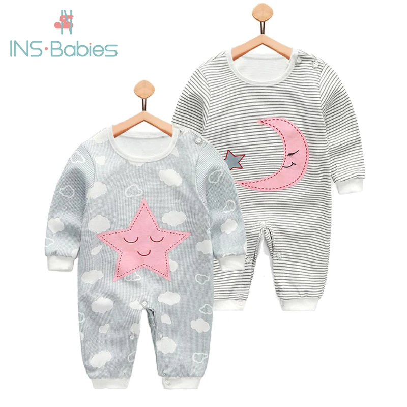 Весенне-осеннее Младенческая форма платье Одежда для новорожденных мальчиков и