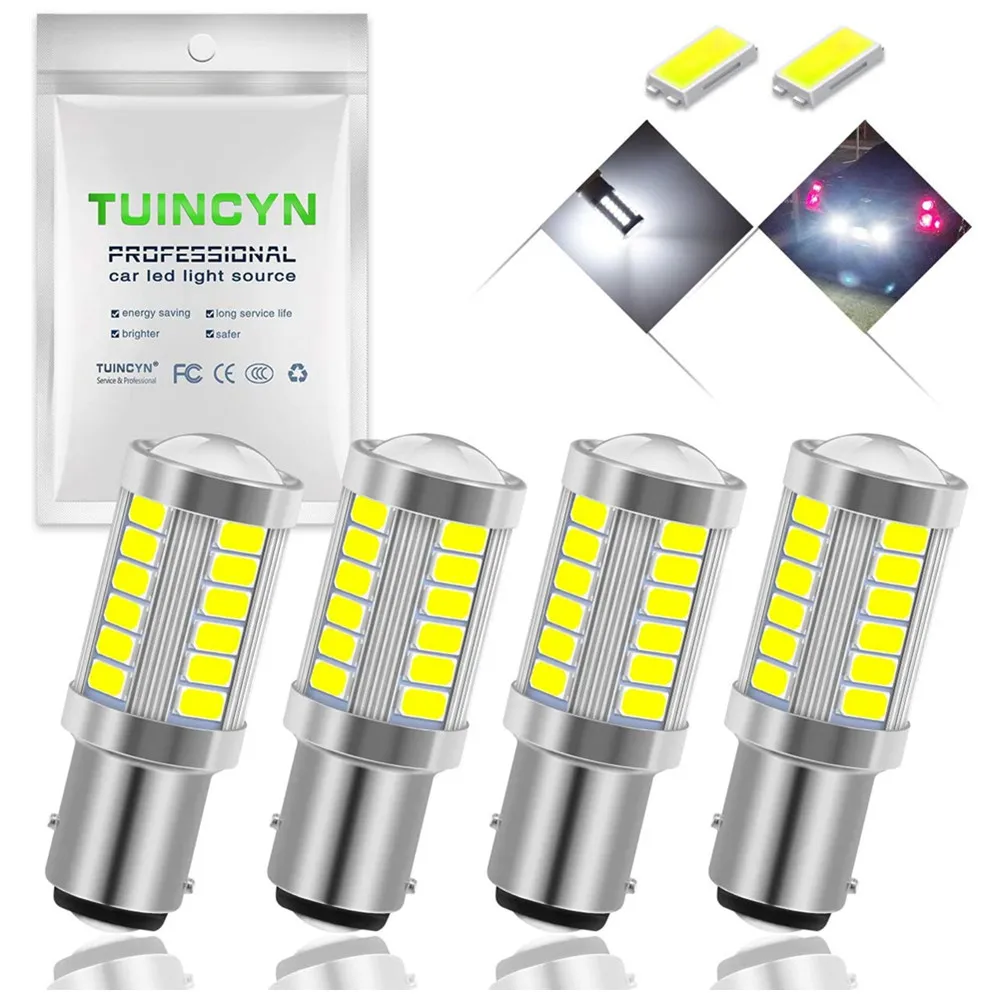 

4pcs 1157 Car Tail Bulb Brake Lights Auto Reverse Lamp led Signal Light for bmw f20/e39/e60/e90/e46/f30/m3/x1/x6/e30/m/x3/e92/x5