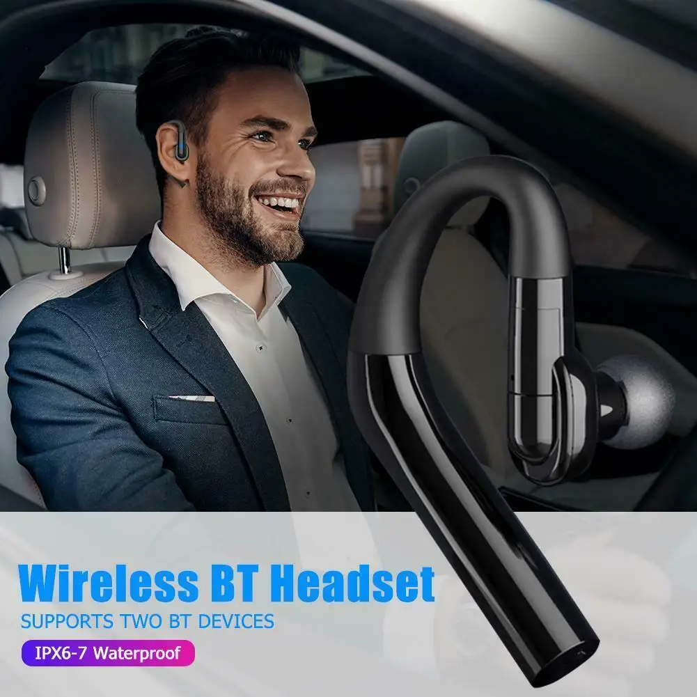 Водонепроницаемые шумоподавляющие стереонаушники IP67 беспроводные наушники