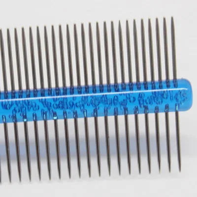 Прямая поставка Симпатичные расчески для домашних питомцев из нержавеющей стали