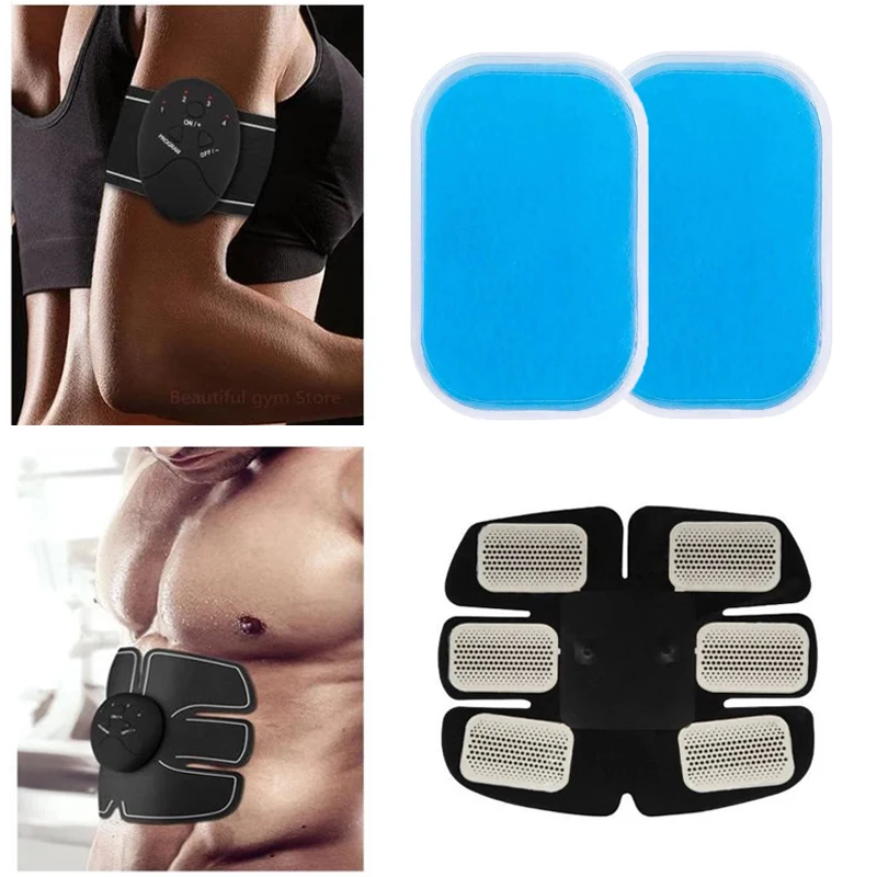 

2/4/8Pcs Gel Pads Muscle Training Device Hydrogel Patch for EMS Abdominal Trainer Muscle Stimulator Slimming Machine Accessories