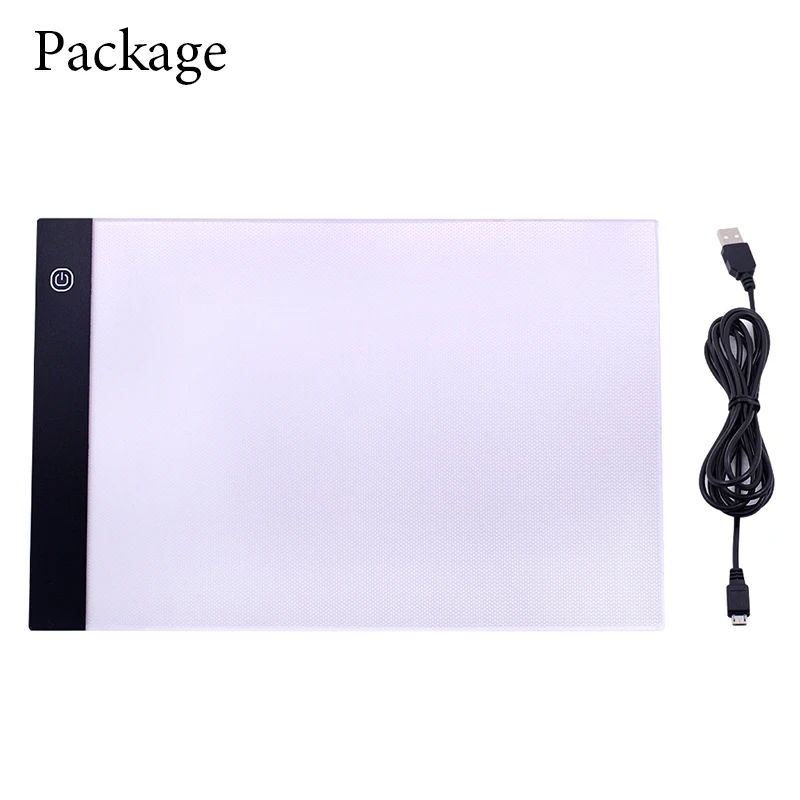

Digital Tablets A4 A5 LED Art Stencil Graphic Pad Table Drawing Tablet A4 Desk Dimmable Tablet For Drawing with USB Cable