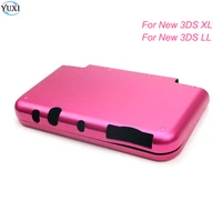 yuxi aluminum alloy protector cover plate protective case housing shell for nintend new 3ds ll new 3ds xl game accessories