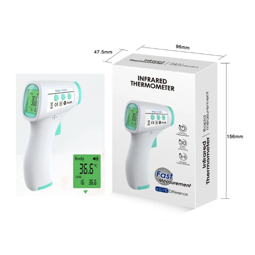 

Termometro Digital Non-contact Infrared Thermometer Temperature Meter Instrument Non-contact IR Thermometer