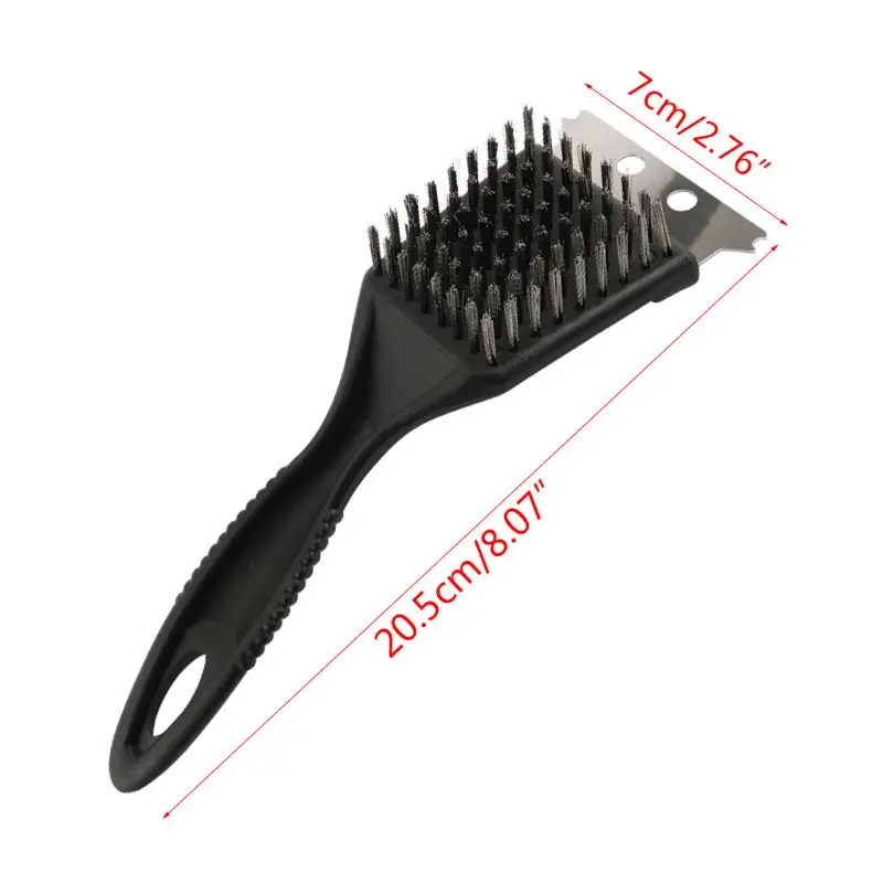 

BBQ Grill Brush Cleaner Stainless Steel Scraper Barbecue Cooking Clean Accessory H8WC