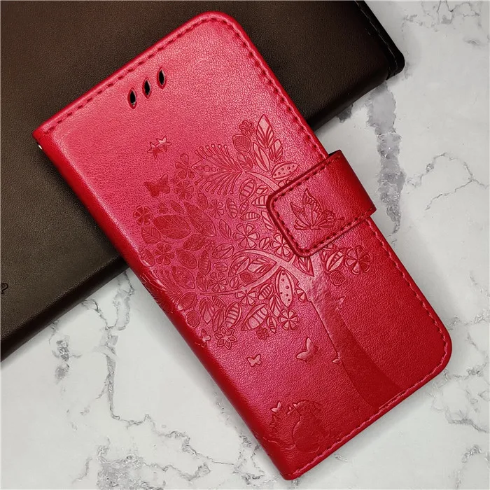 Розово-красный Роскошный флип-кейс из искусственной кожи для iPhone XS XR X 11 Pro Max, бумажник, держатель для карт, чехол для iPhone 8 7 6 6S Plus 5 5C 5S SE 4 4s - Цвет: Розово-красный