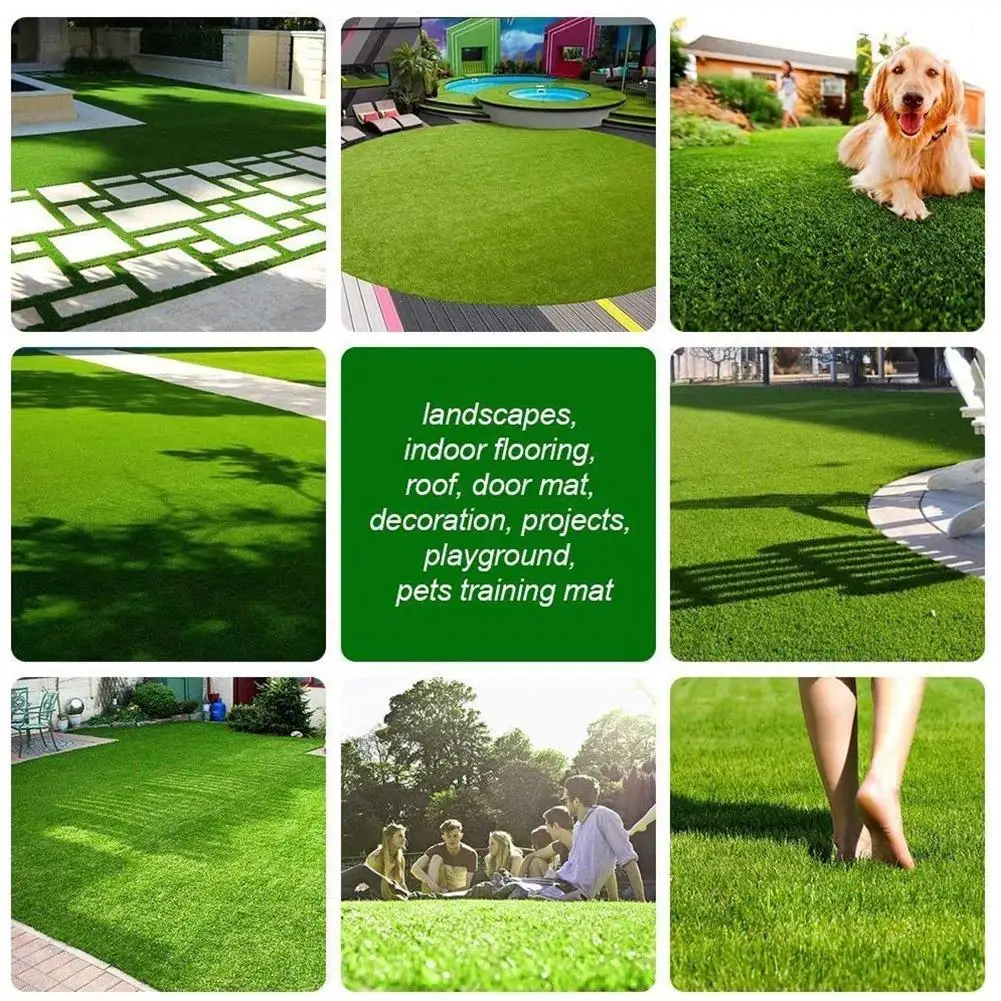 

Artificial Grass Outdoor Garden Roll Artificial Lawn Carpet Patio Green Lawn Simulation Outdoor For Garden Landscape T6Z8