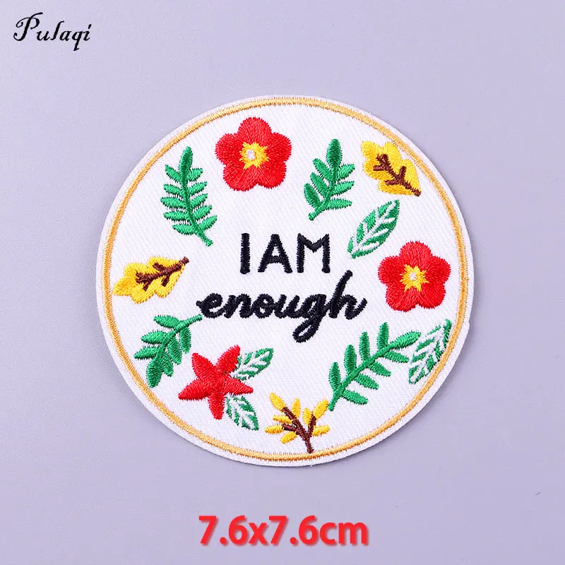 Вышитые нашивки с надписью хиппи для одежды значок телевизора наклейки