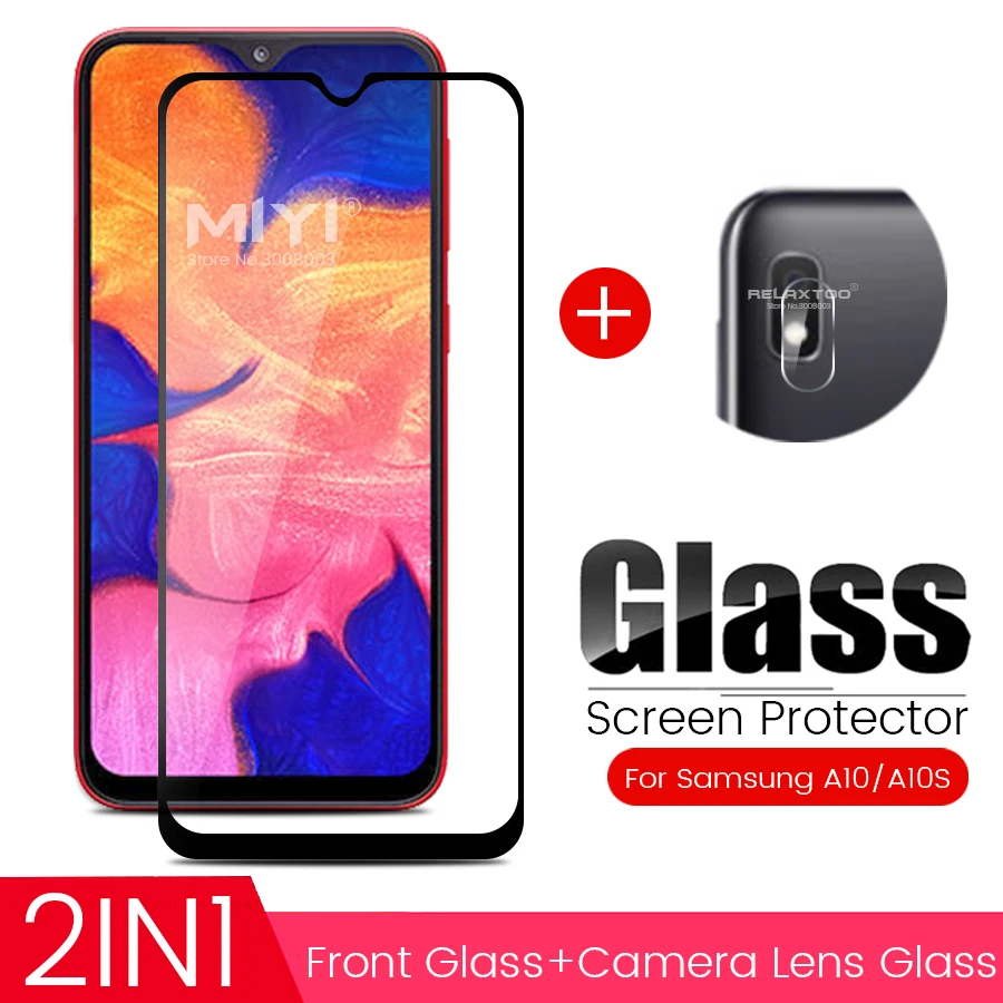 2in1 Камера объектив Стекло для samsung 10 10 s защитный Стекло для samsung Galaxy A10s A10 s SM-A105F/DS A107F/DS 6,2 ''плёнки