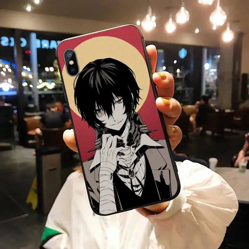 

Anime bungou stray dogs Dazai Osamu Phone Case for iPhone 11 12 pro XS MAX 8 7 6 6S Plus X 5S SE 2020 XR