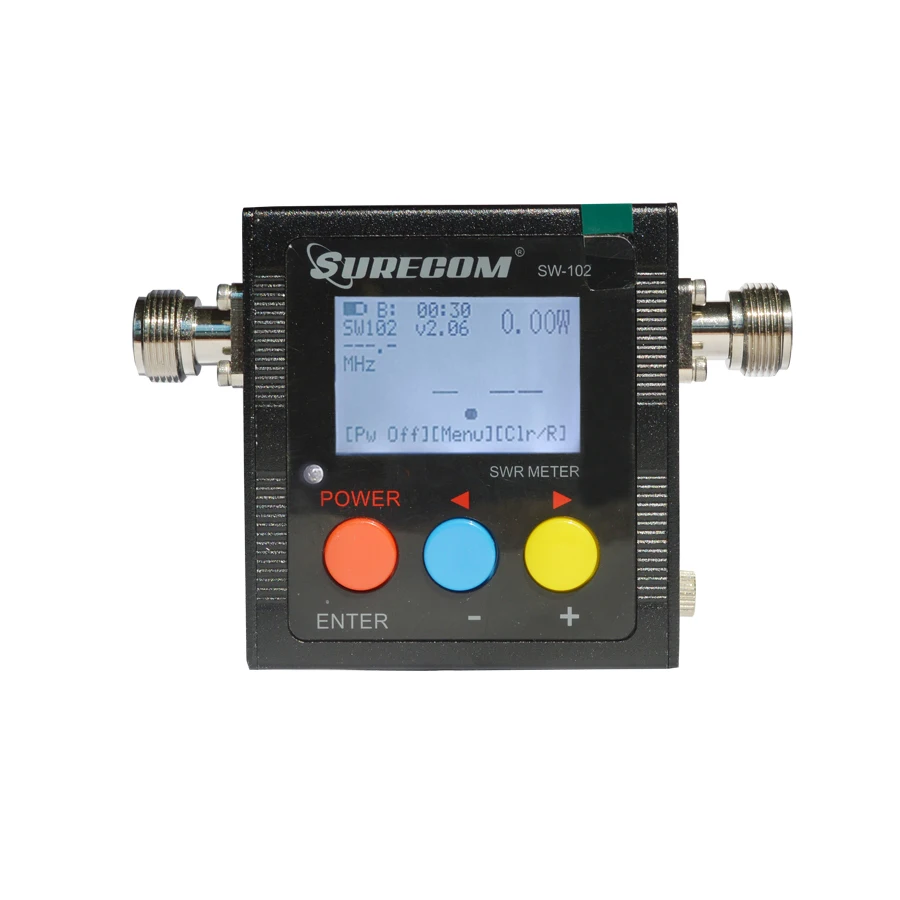 Обновленная версия SURECOM Φ Meter 125-520 Mhz VHF / UHF Power & SWR SW102 для радио Walkie Talkie счетчик