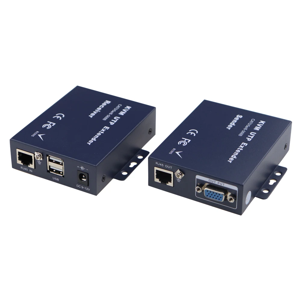 300 м VGA KVM удлинитель по CAT5e/6 UTP/FTP кабель до 1000Ft поддержка 1920x1200 @ 60 Гц для HDTV PS3 PS4 |