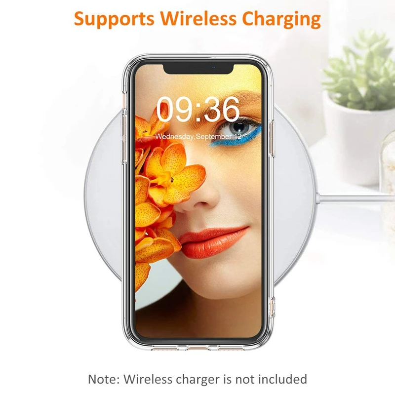 Прозрачный мягкий тонкий чехол из ТПУ для iPhone 12 11 Pro XS Max X XR 8 7 6 6s Plus 4 4s 5 SE 5s12 MINI |