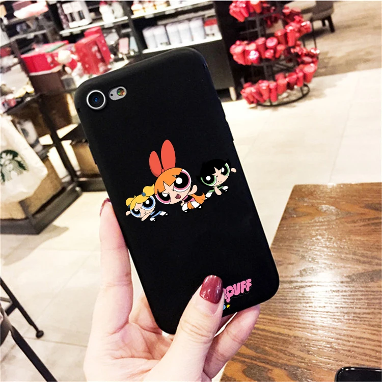 Милый Powerpuff мягкий чехол для телефона ярких цветов для девочек huawei p30 pro p30 lite p20 pro p10 mate 20 p10 lite honor 9 lite