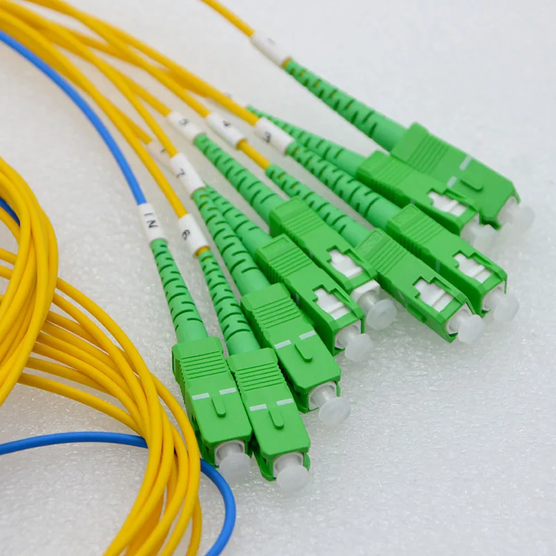 1 шт. Новый SC/APC Pull конусный волоконно-оптический сплиттер 1*8 PLC коробка 1260 ~ 1650nm