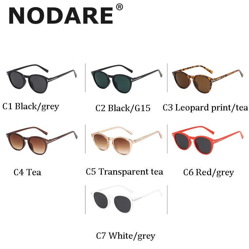 Женские солнцезащитные очки авиаторы NODARE круглые в стиле ретро модные уличные