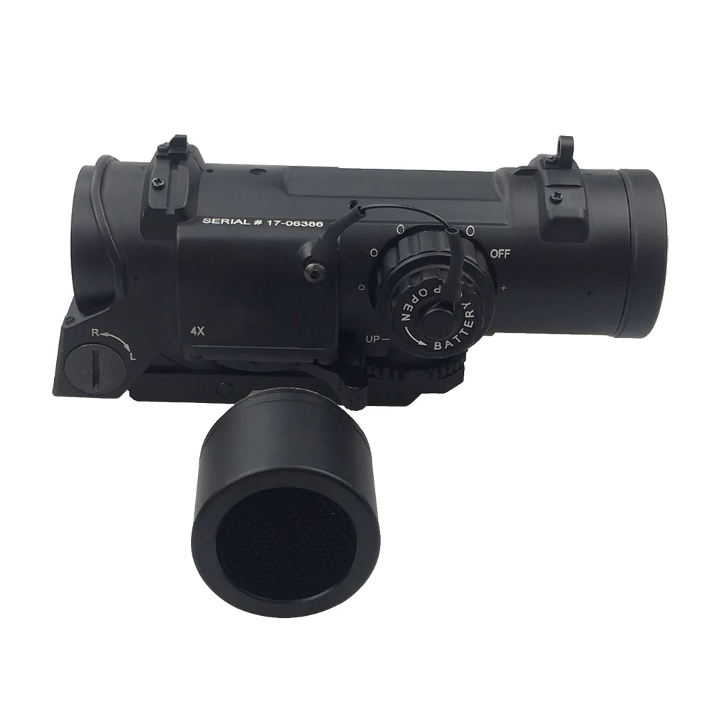 Тактический 4x фиксированный двойной ролевой оптический прицел на