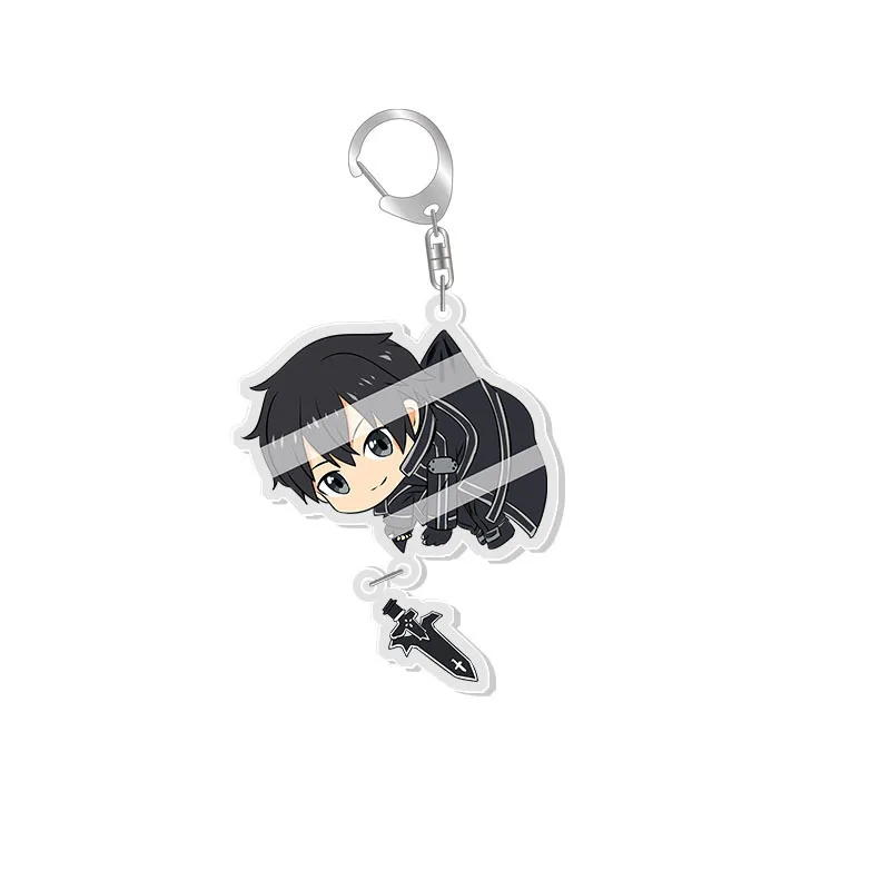 Брелок с искусственным мечом онлайн Kirito Asuna Yuuki Asada Shino версия Q Прекрасная
