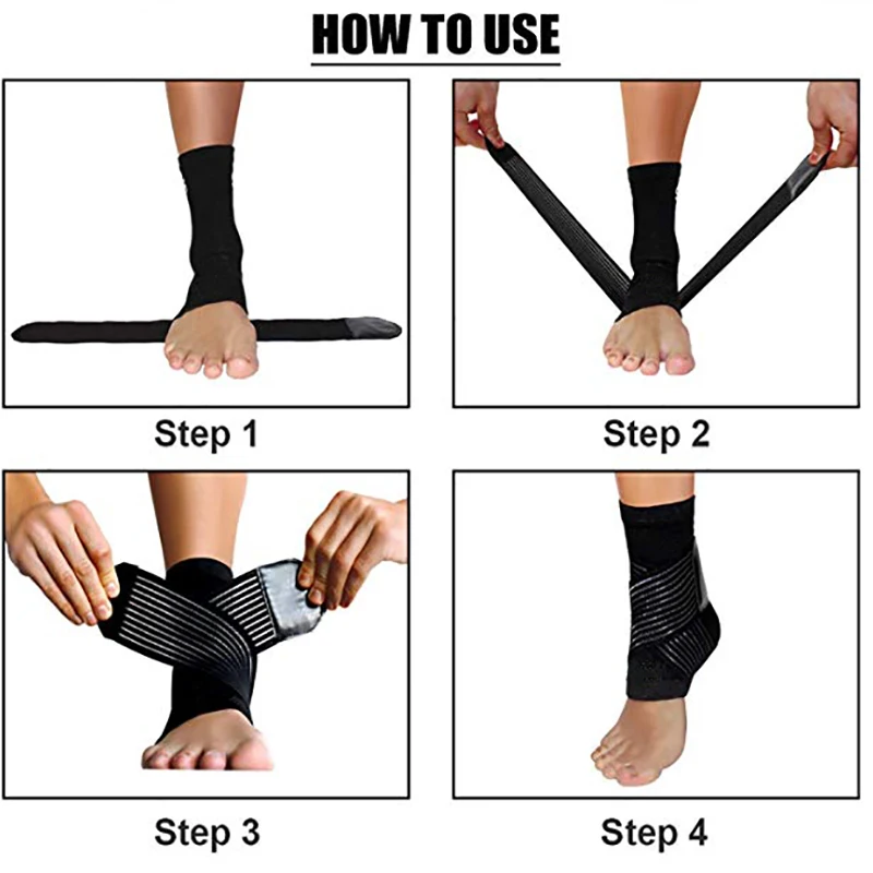 Компрессионная опора для лодыжки компрессионная мужчин и женщин вашего