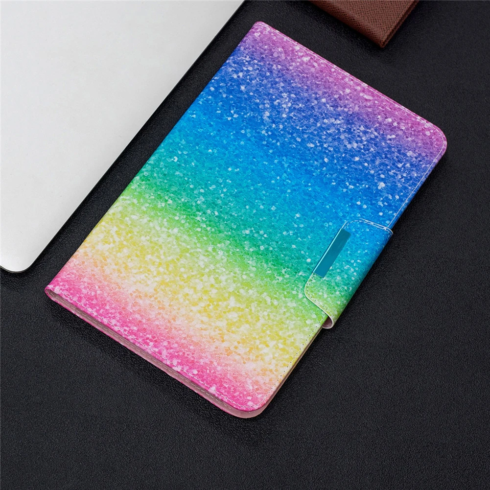 

For Samusng Galaxy Tab A A6 10.1 inch 2016 SM-T580 T585 10.1" Tablet Cover Print PU Leather Case Auto Sleep Wake Smart Cover