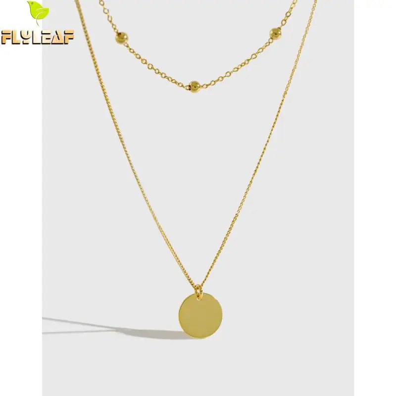 Flyleaf двойное ожерелье из блесток колье чокер для женщин 2020 новый тренд 100% Серебро