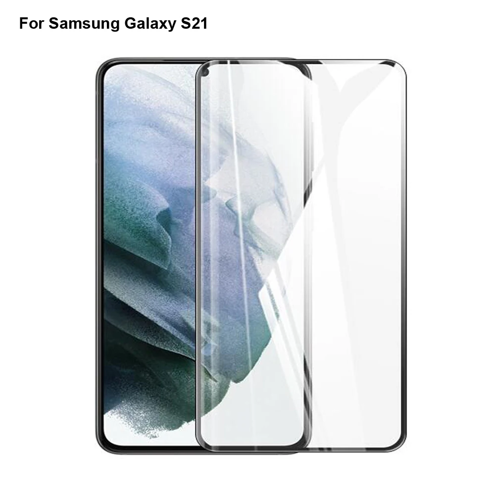 

2PCs For Samsung Galaxy S21 Glass Tempered Cover Tempered Glass Film SM-G9910 Protection Screen Protector Protective Film