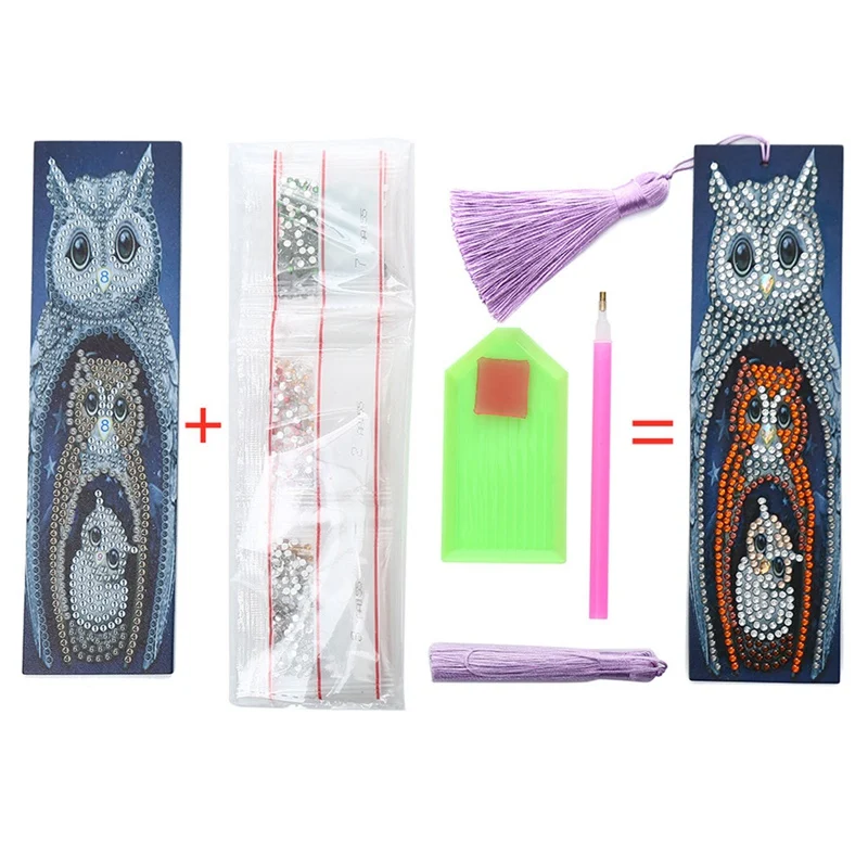 Новинка 5D DIY закладка для алмазной вышивки сделай сам специальной формы живописи
