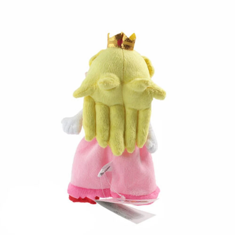 3 вида стилей Принцесса Персик плюшевые игрушки куклы Мягкие стильная футболка с