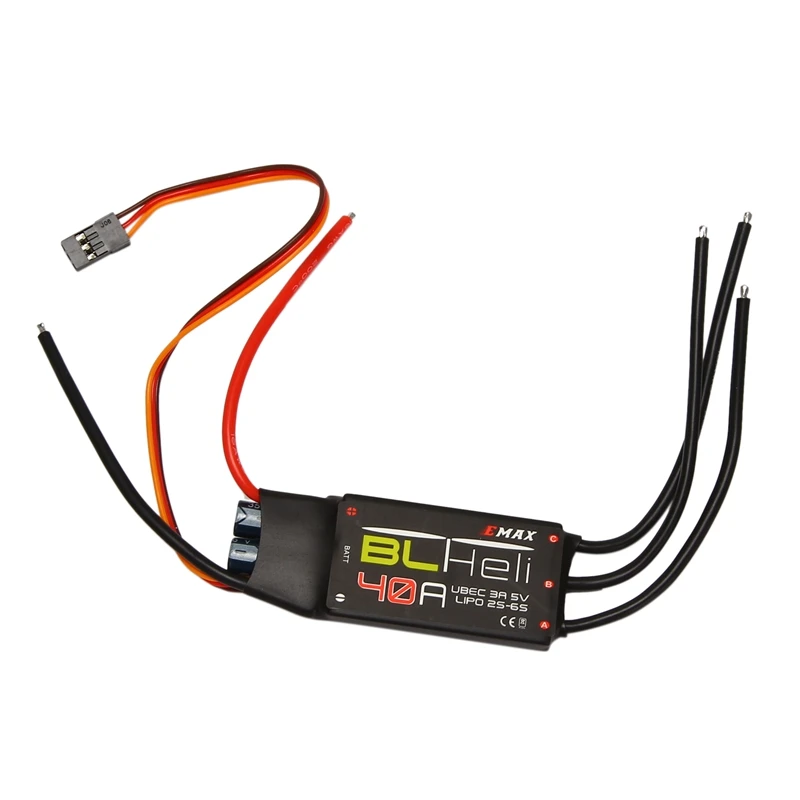 

Suitable for EAMX CXS 40A UBEC ESC,Black+Red
