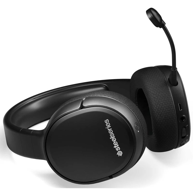 Гарнитура игровая STEELSERIES Arctis 1 Wireless для компьютера мониторные радио черный (61512) |