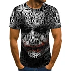 Футболка мужская с 3D принтом, Повседневная Удобная дышащая футболка с круглым вырезом в уличном стиле, Новинка лета 2021