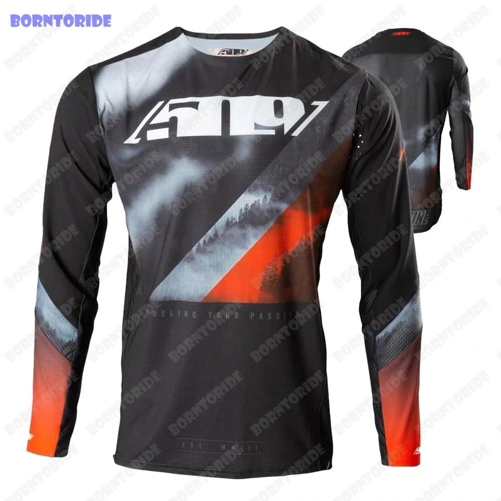 

Downhill Jersey Motocross Jersey Enduro Spxcel MTB MX Cycling Mountain 2021 Bike DH Maillot Ciclismo Hombre Quick Drying Jersey