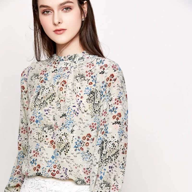 Летняя футболка из чистого шелка 100% шелк тутового шелкопряда женский топ с