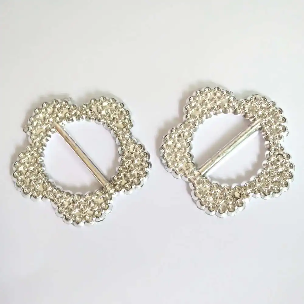 50 шт. серебристая металлическая лестница замок скользящие пряжки для рюкзака