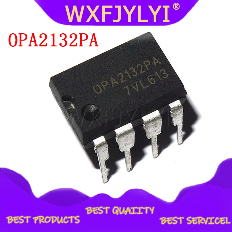 5 шт. OPA2132PA OPA2132 2132PA DIP8 OPA2132 IC OPAMP GP 8 МГц 8DIP