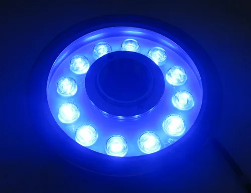 Бесплатная доставка через DHL 5 шт./комплект IP68 36 Вт RGB LED фонтанный свет подводный