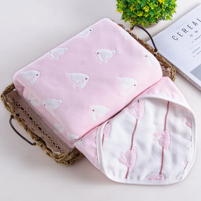 Большой Размеры детское одеяло 6 шестислойное газовое полотенце хлопок банное