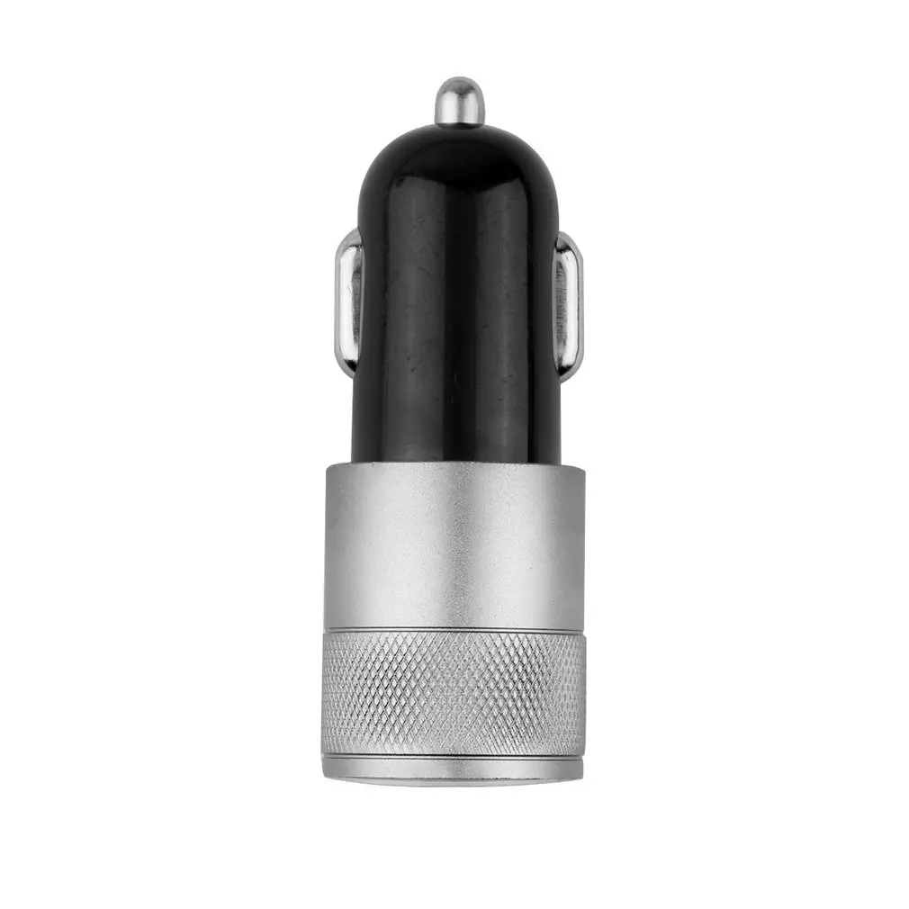 Новый Прочный совместимый DC12 24V 2.1A 1.0A алюминиевый двойной usb порт USB Универсальное