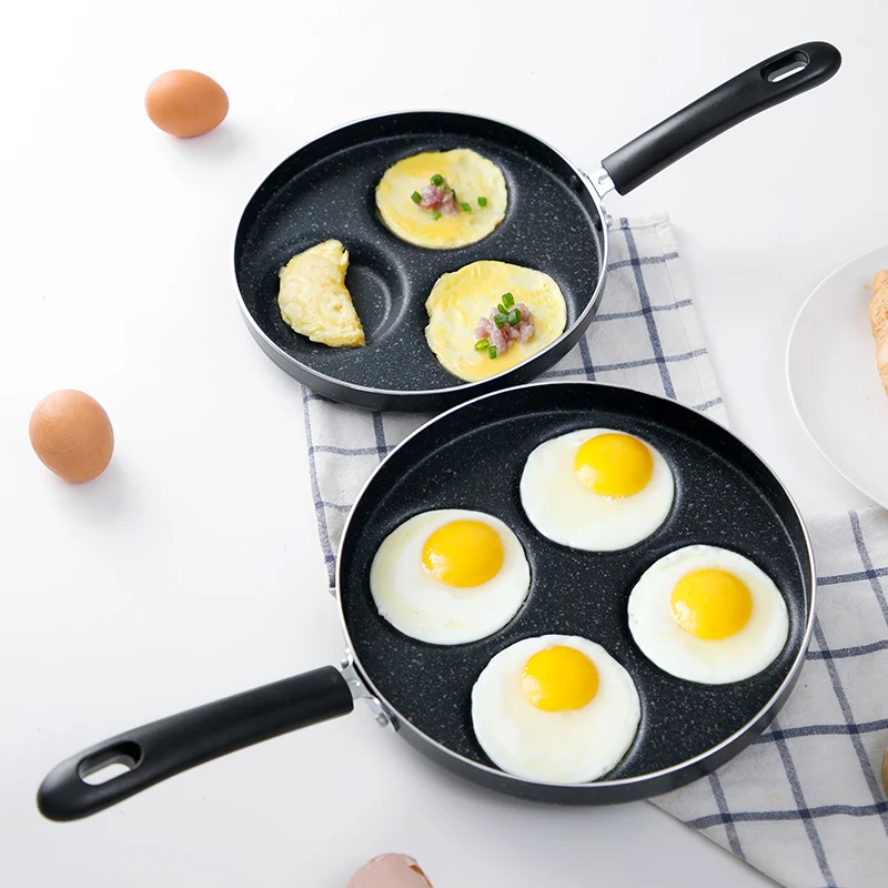 Сковорода для омлета сковорода яиц ветчины блинов сковороды креативная
