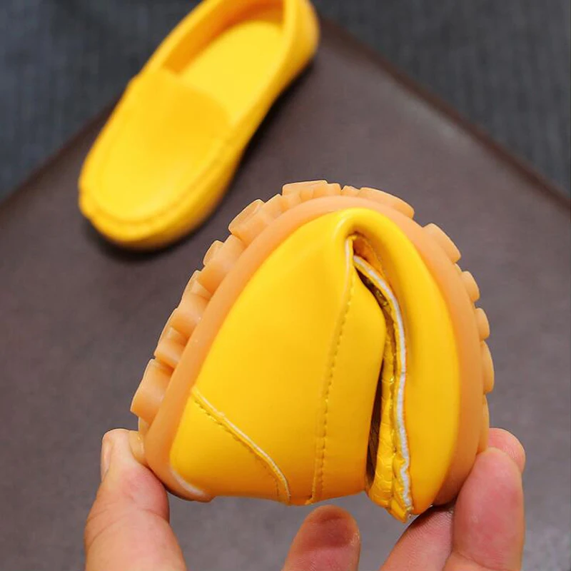 Candy Colors Size 21-37 Children Shoes Girls PU Leather Casual Soft Comfortable Moccasins Boys Loafers Kids Slip On | Детская одежда и