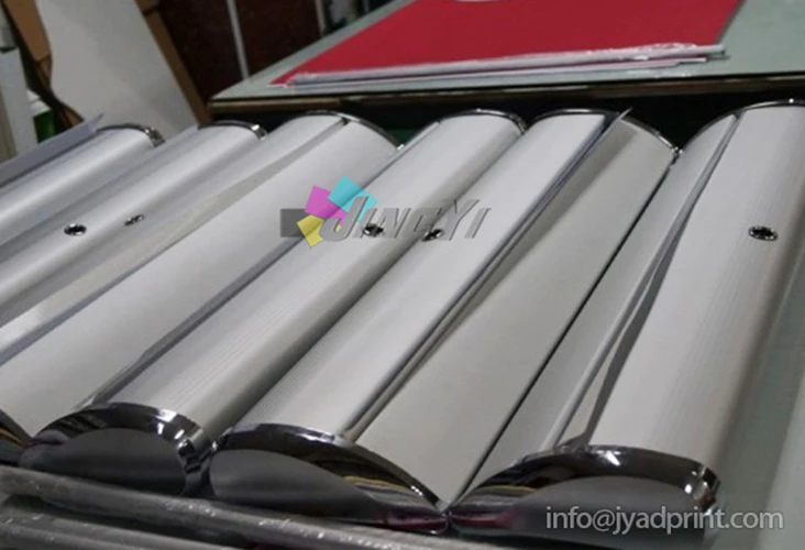 Свернутый баннер печать (Размер: 200х120см) выставка широкого качества Потяните