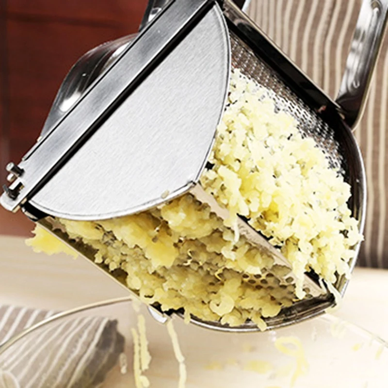 

NEW Stainless Steel Potato Masher Potato Multifunctional Fruit Vegetable Rice Crusher Squeezer Press Kitchen Tool