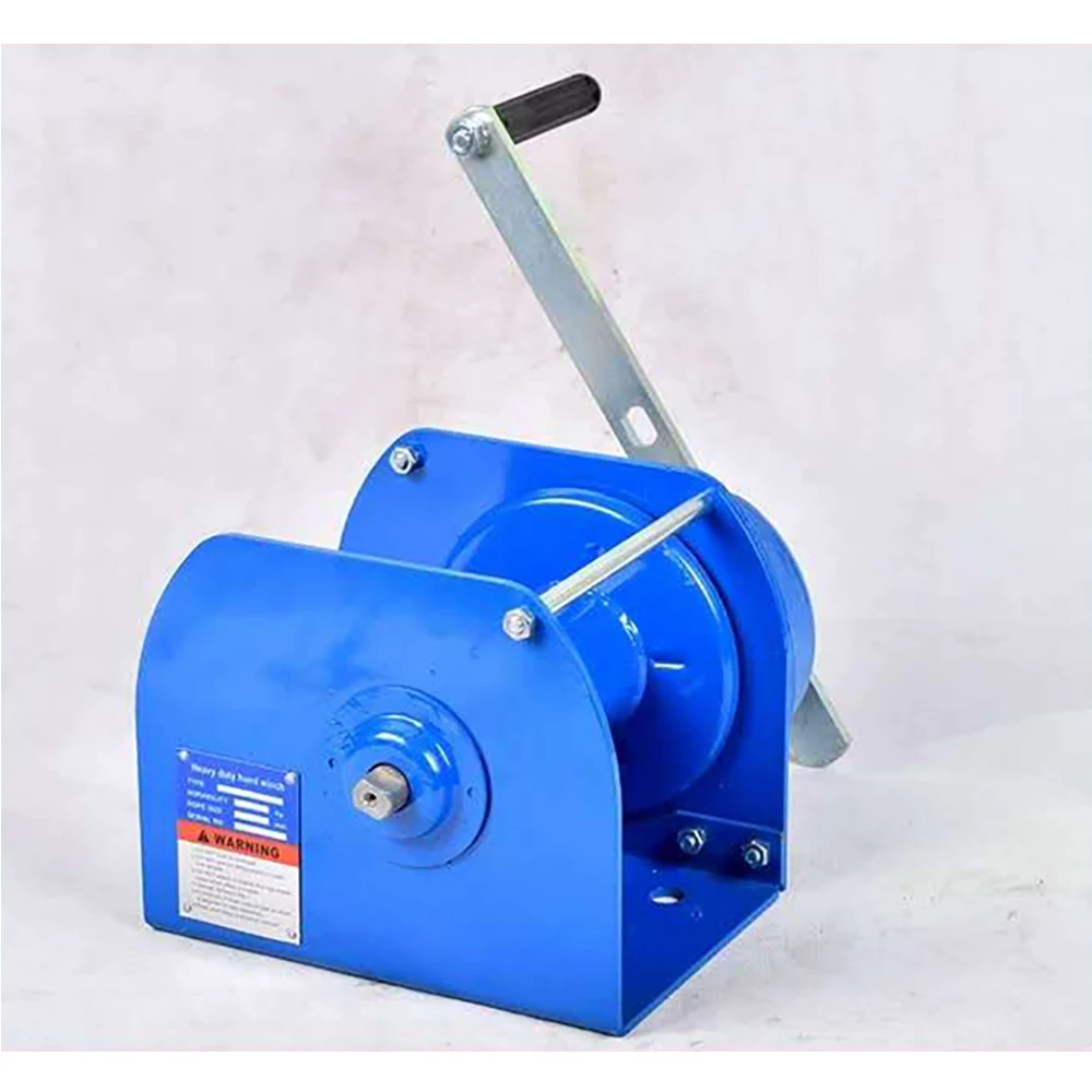 0.5T Manual winch Tractor two-way self-locking heavy-duty winch small hoist traction machine No rope