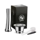 Кофейные капсулы из нержавеющей стали для Nespresso многоразовые Многоразовые фильтрующие подставки из нержавеющей стали Crema Espress