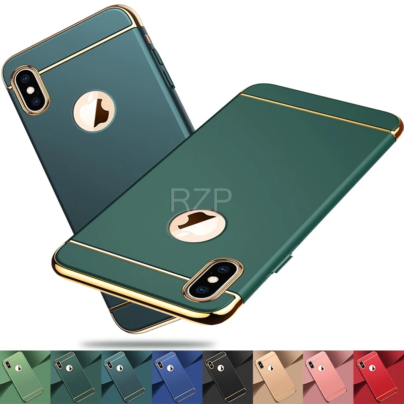 Роскошный защитный чехол для iPhone 11 Pro Max X Xs XR 6 6s 7 8 Plus бампер на 7P сумка 6P +|Бамперы| |
